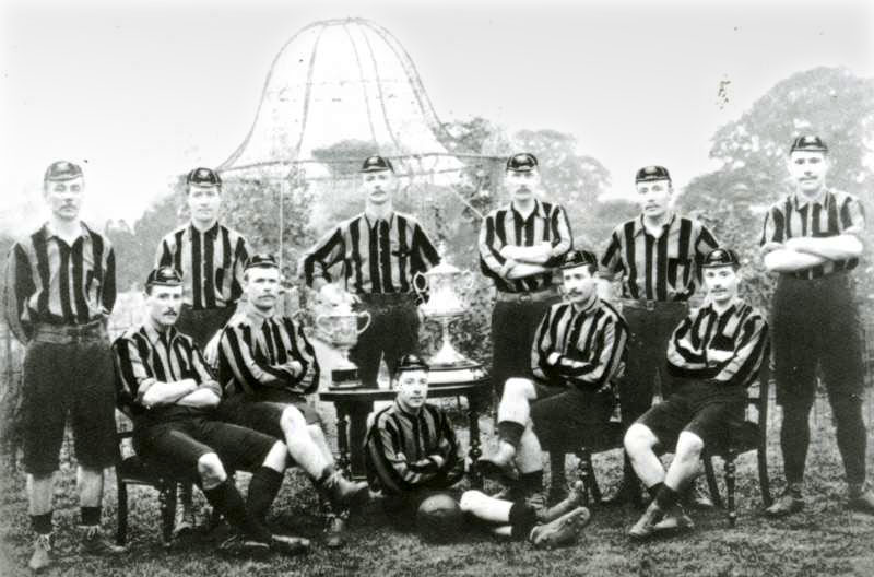 FA CUP 1892-93. THE FALLOWFIELD FOLLY